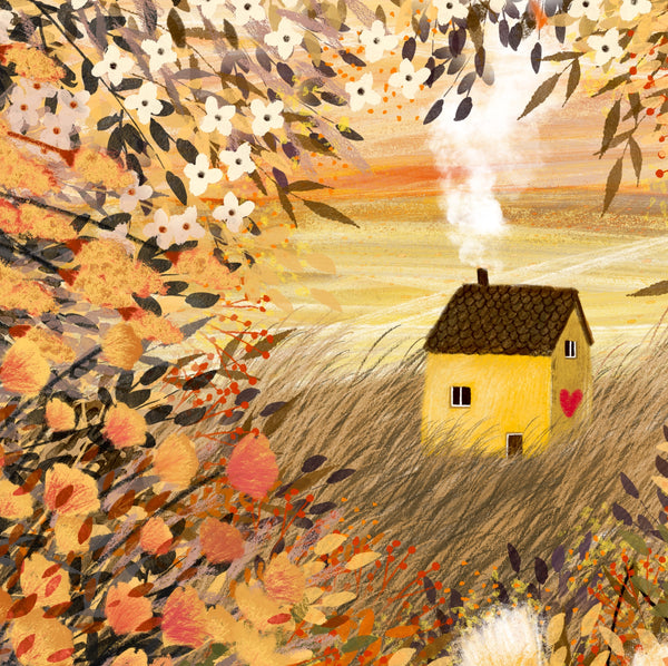 Giclee Fine Art Print "Autumn in my Garden"