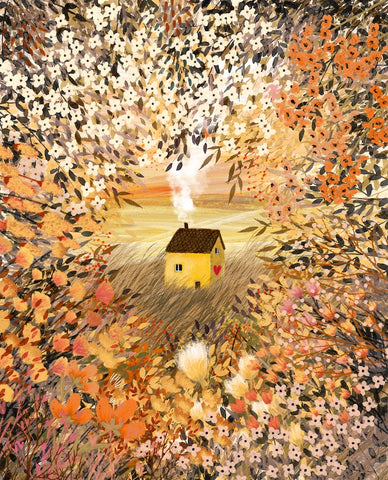 Giclee Fine Art Print "Autumn in my Garden"