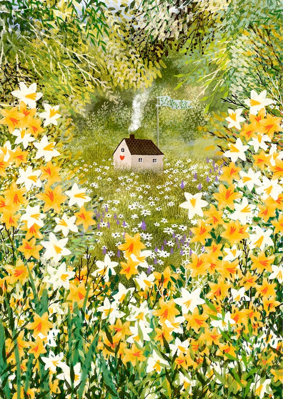 Giclee Fine Art Print "Daffodil Garden"
