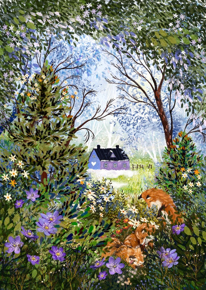 Giclee Fine Art Print "Thawing Woodland"