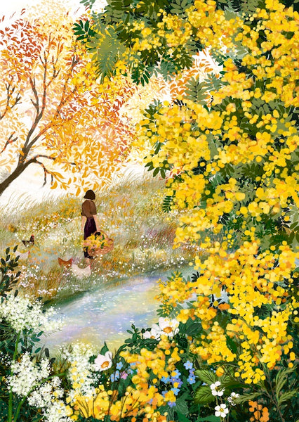 Giclee Fine Art Print "Blooming Riverside"