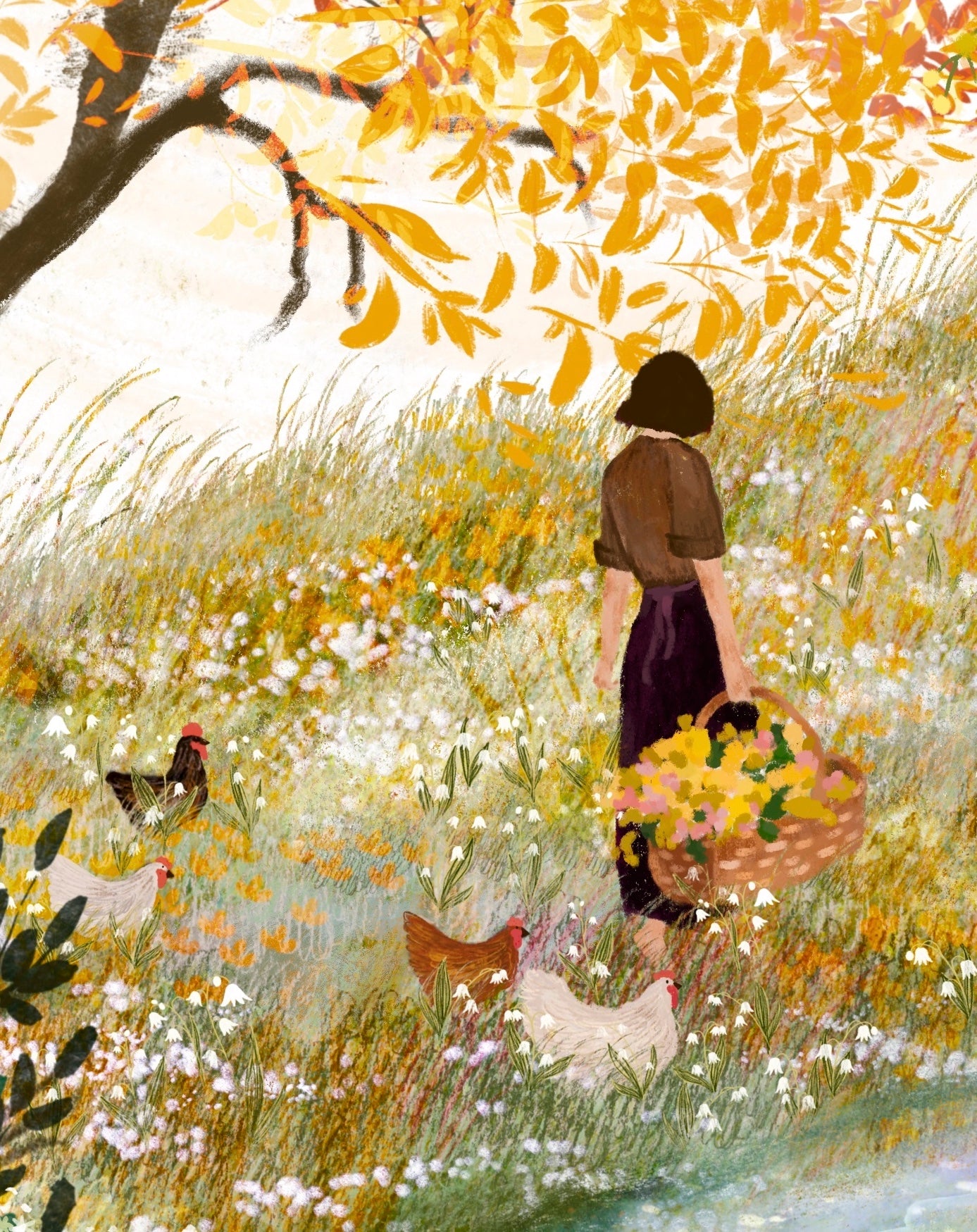 Giclee Fine Art Print "Blooming Riverside"