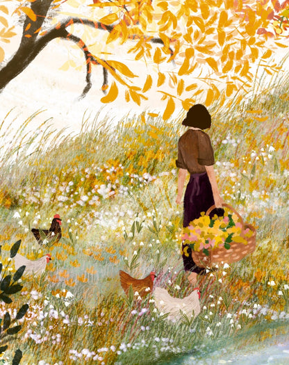 Giclee Fine Art Print "Blooming Riverside"