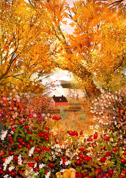 Giclee Fine Art Print  "Smell of Rosehip"