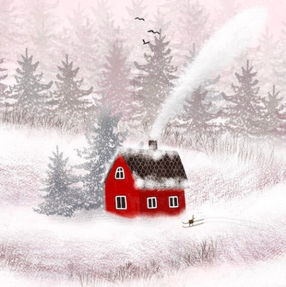 Giclee Fine Art Print "Snowy Winter Day"