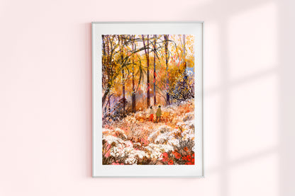 Giclee Fine Art Print "Autumn Walk"