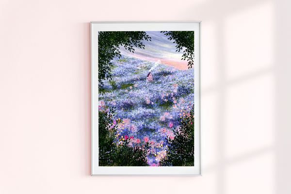 Giclee Fine Art Print "Lavender Field"