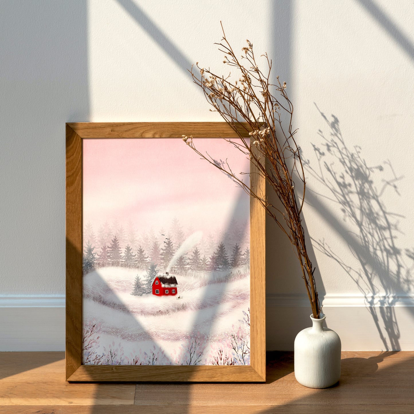 Giclee Fine Art Print "Snowy Winter Day"