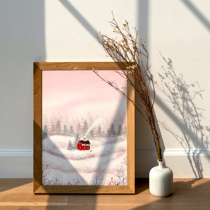 Giclee Fine Art Print "Snowy Winter Day"