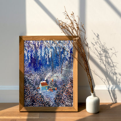Giclée Fine Art Print "Christmas is Coming"
