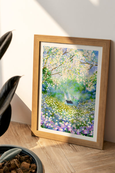 Giclée Fine Art Print "Spring in Full Bloom"