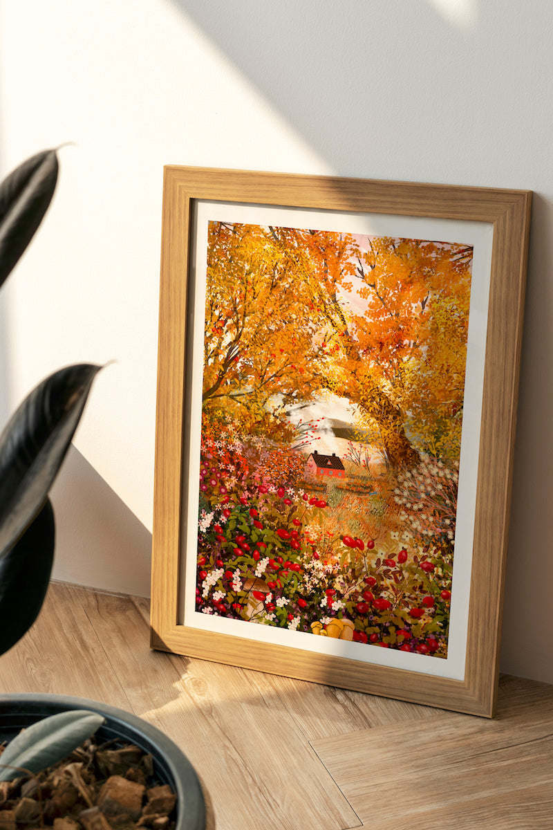 Giclee Fine Art Print  "Smell of Rosehip"
