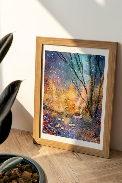 Giclée Fine Art Print "Glowing Winter"