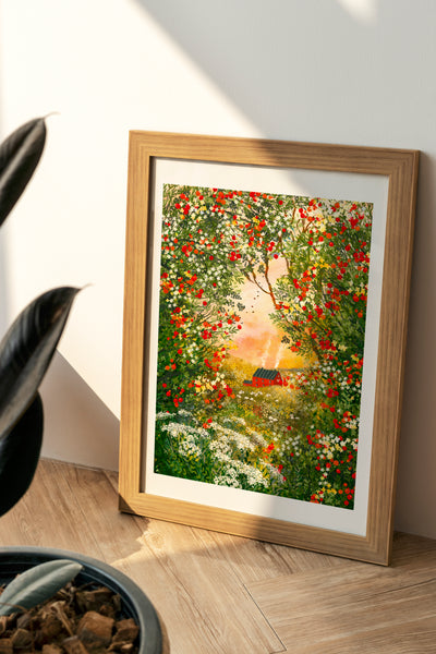 Giclee Fine Art Print "Apple Trees"
