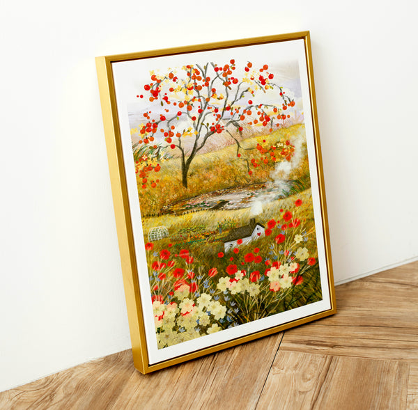 Giclee Fine Art Print "Heavy Apple Tree"